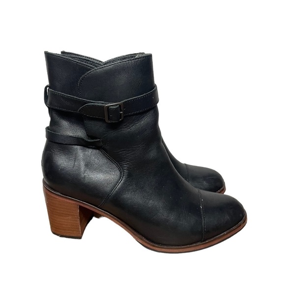 SAMANTHA Pleet X Wolverine 1000 Mile Bonny Black Heeled Ankle Boot, W00809, 9M - Picture 10 of 10